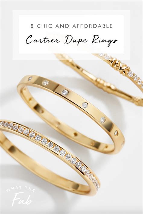 cartier wedding band dupe|cheap cartier rings.